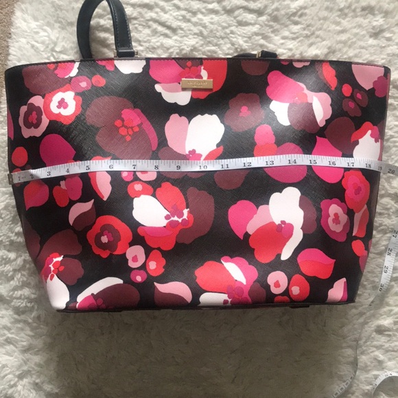 Kate Spade Large Floral Shoulder Bag/Purse - Picture 5 of 6